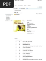 Serie Bis - e So Alegria