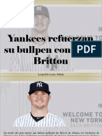 Leopoldo Lares Sultan - Yankees Refuerzan Su Bullpen Con Zach Britton