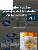Atahualpa Fernández Arbulu - ¿Cuáles Son Las Ventajas Del Bordado en La Industria?