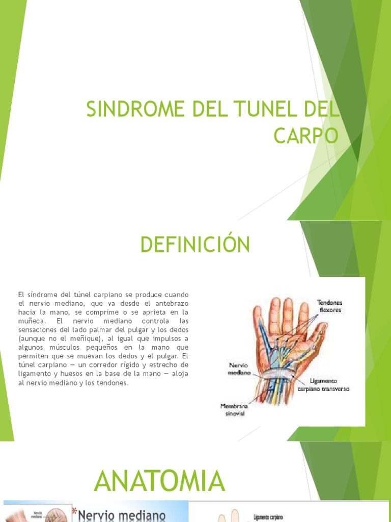 Síndrome del túnel carpiano (Carpal Tunnel Syndrome) - OrthoInfo - AAOS