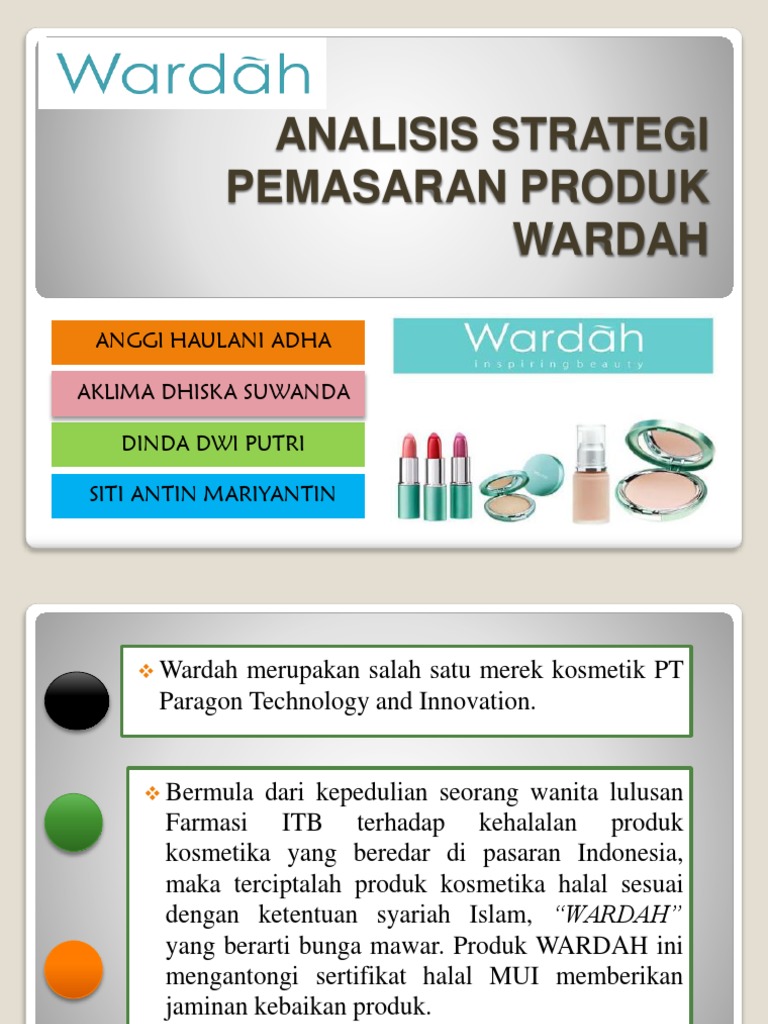 Strategi Pemasaran Produk Wardah | PDF