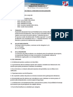 Bases Para El Concurso de Declamación