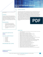 Advanced Data Center Switching (ADCX)