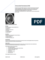 Intracranial Hematoma