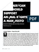 The American Left Should Support Animal Rights A Manifesto1