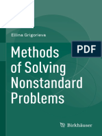 Methods of Solving Nonstandard Problems, Grigorieva, 2015