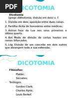 DICOTOMIA
