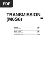 TKX Service Manual | PDF | Manual Transmission | Clutch