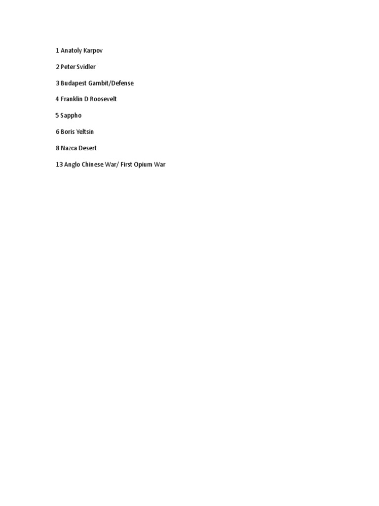 Chess Answer Key Overview | PDF | Young Adult