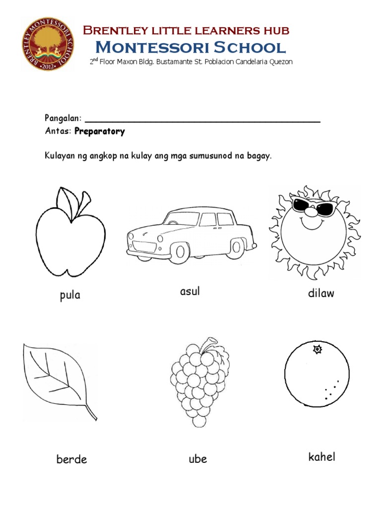 Mga Kulay PDF | PDF