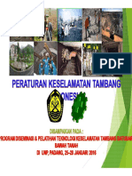 03 - Peraturan Keselamatan Tambang Indonesia (Agung) PDF