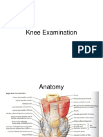 Physical Examination of The Knee. Berlianto