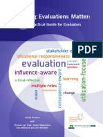 Making Evaluations Matter:: A Practical Guide For Evaluators
