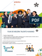 Plan de Mejora de Talento Humano