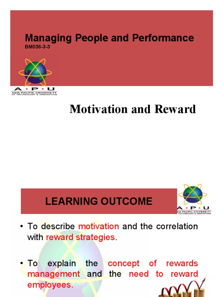 Managing People and Performance | PDF | Motivation | Motivational
