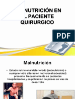 Malnutricion en Paciente Quirurgico