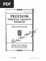 Freedom Through Creative Thinking_Part1