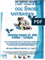 School Shoes Giveaway-August 25