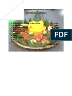 Rincian Biaya Pembuatan Tumpeng Hut Iad Ke