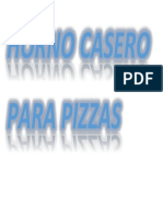 Horno Casero Para Pizzas