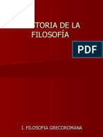 Historia de La Filosofía