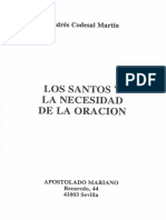 Los Santos y La Necesidad de La Oracion