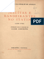 Jesuitas e Bandeirantes No Itatim (1596 - 1760) - de Angelis Pedro