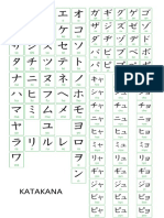hiragana & katakana list