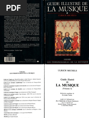 Guide Illustre De La Musique Vol 1 Ulrich Michels Fayard Accord Musique Intervalle Musique