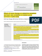  Effects of Music Therapy on Subjective Sensations