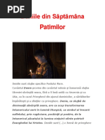 Articol Deniile Din Saptamana Patimilor PDF