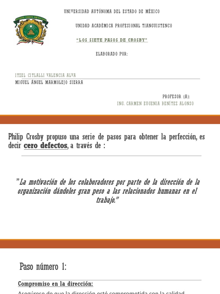 Los Siete Pasos De Crosby Pdf