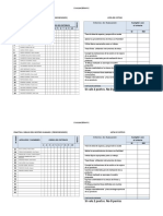 Lista de Cotejo 4ºe