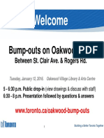 Welcome: Bump-Outs On Oakwood Ave