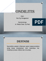 Spondilitis