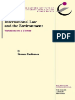 [2002] International Law and The Environment. Variations on a Theme - Erik Castren.pdf