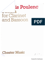 Sonata Per Clarinetto e Fagotto PDF