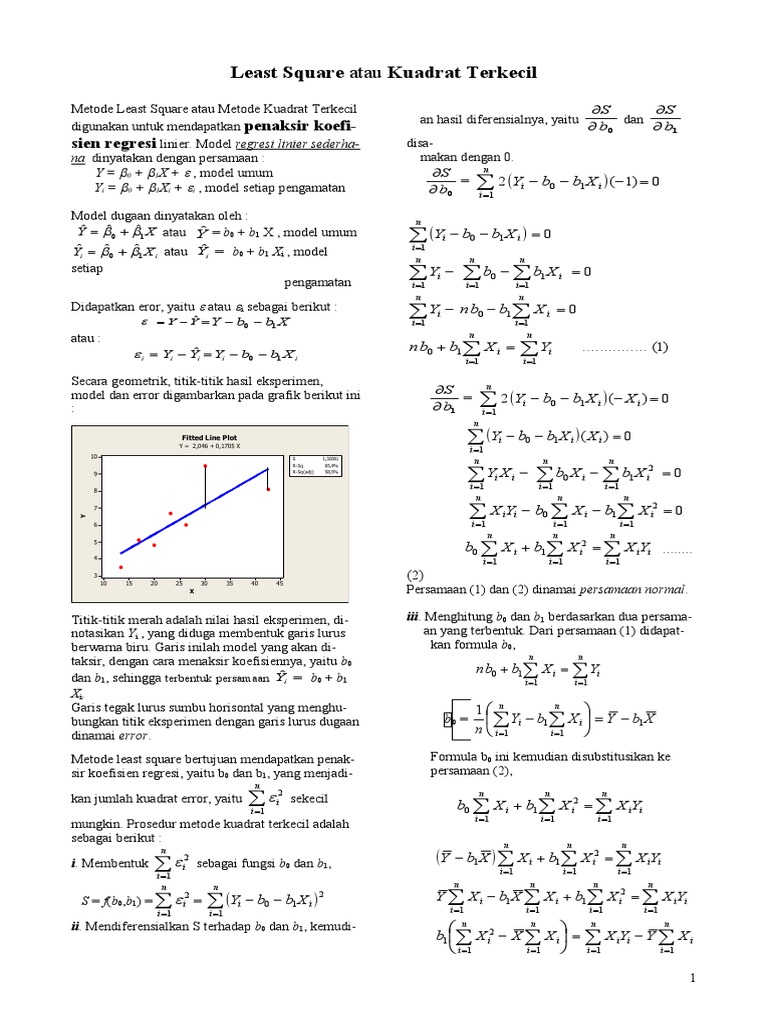 Least Square | PDF