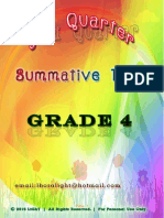 q3 Summative Tests