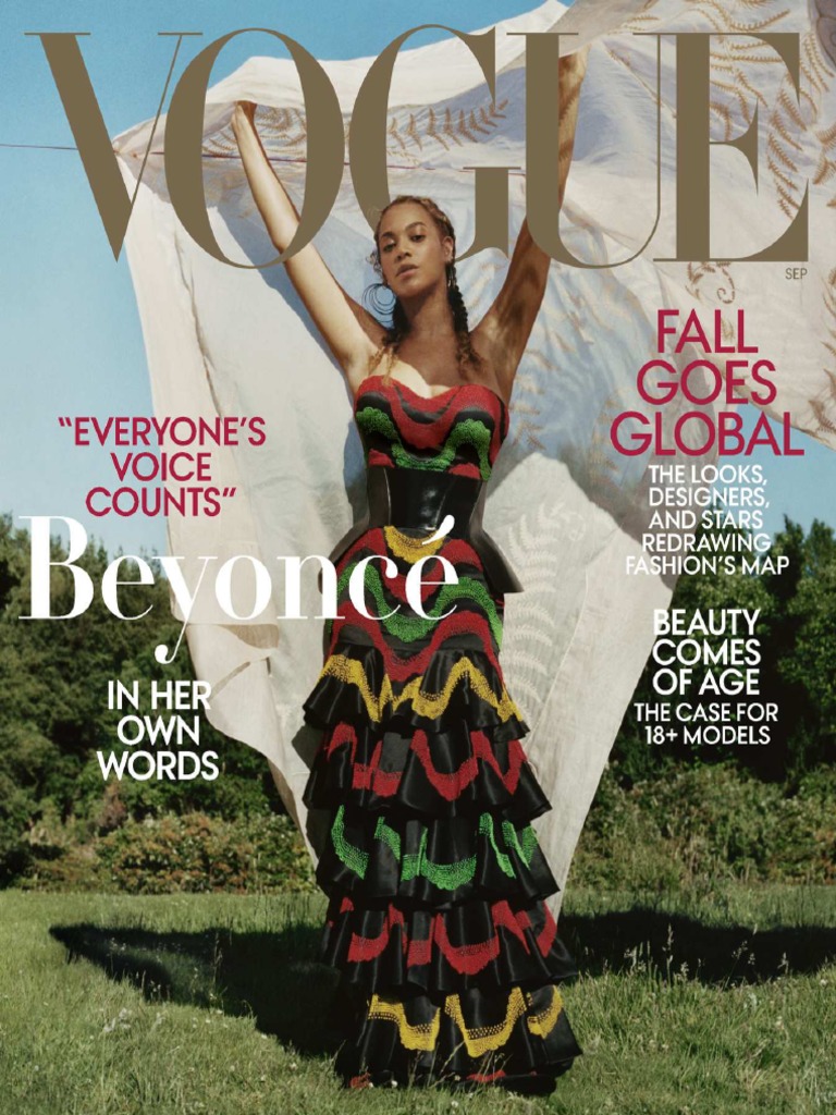 Vogue USA September 2018, PDF, Vogue (Magazine)