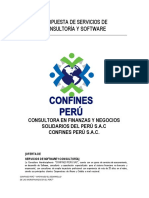 Propuesta de Software Confines Perú Sac - Coopac