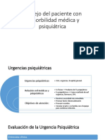 Manejo Del Paciente Con Comorbilidad Médica y Psiquiátrica