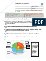 EXAMEN DIAGNÓSTICO Geografía