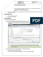 Lab11 - Fundamentos de Macros en Excel