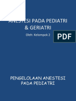 Anestesi Pedi-Geri Finish