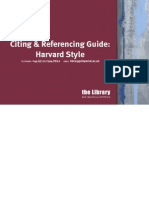 Harvard Referencing