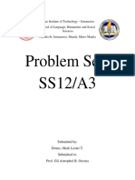 SS12 Answered Problem Sets