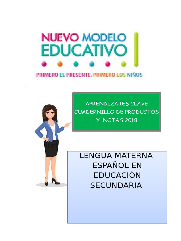 Aprendizajes Clave Español | PDF | Aprendizaje | Maestros