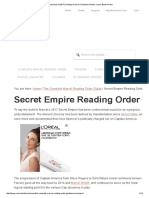 Secret Empire (2017) Reading Order & Collection Guide - Comic Book Herald