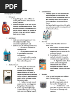 Appendix 1 BICSc Cleaning Standards Specifications | PDF | Hygiene | Nature